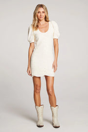 SALTWATER LUXE CALE DRESS - WHITE