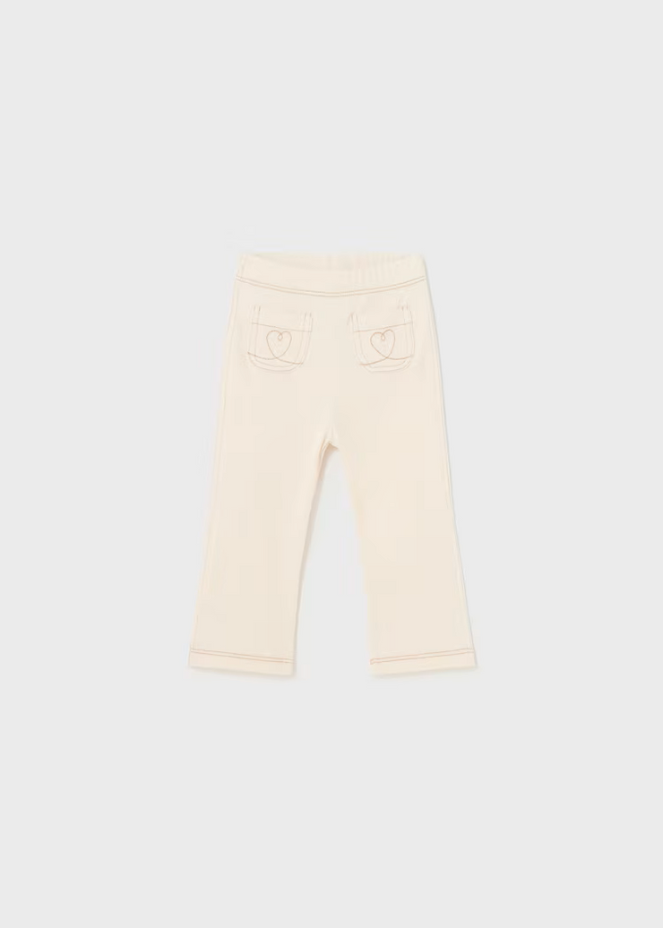 MAYORAL FLARE PANTS - ALMOND