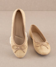 THE ERIKA BALLET FLAT - WHEAT