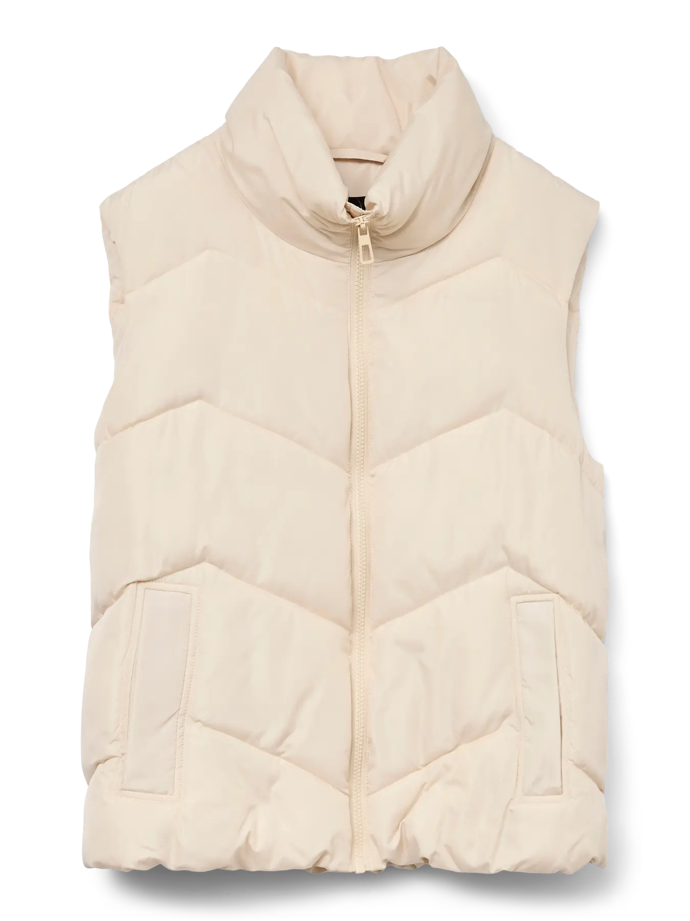 LIGAEVA SHORT VEST - OATMEAL