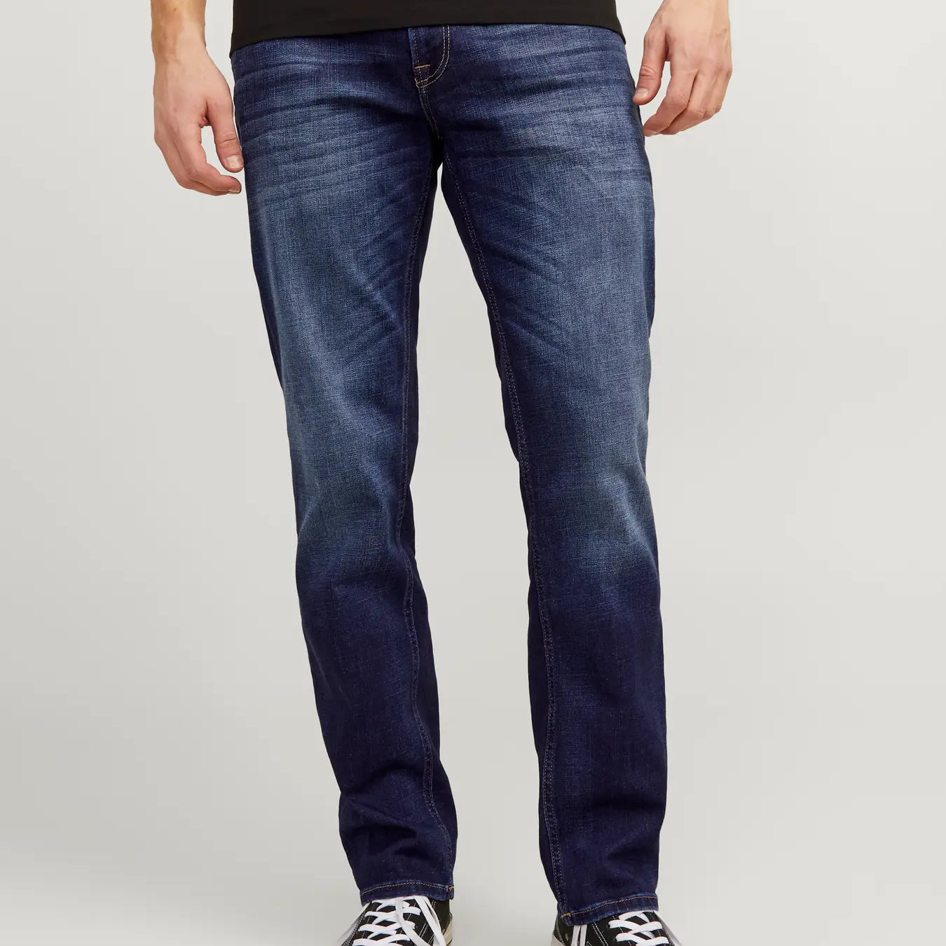 JJ CLARK ORIGINAL REG FIT JEANS - BLUE DENIM