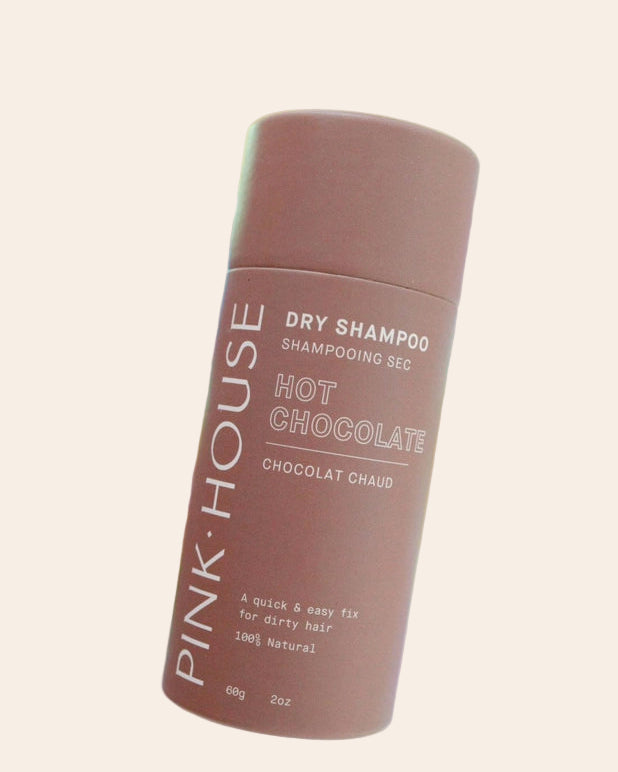 PINK HOUSE ORGANICS DRY SHAMPOO - HOT CHOCOLATE