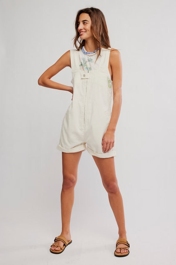 FREE PEOPLE JUDE SHORTALL - ECRU