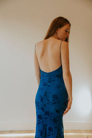 PRETORIA MAXI DRESS - BLUE