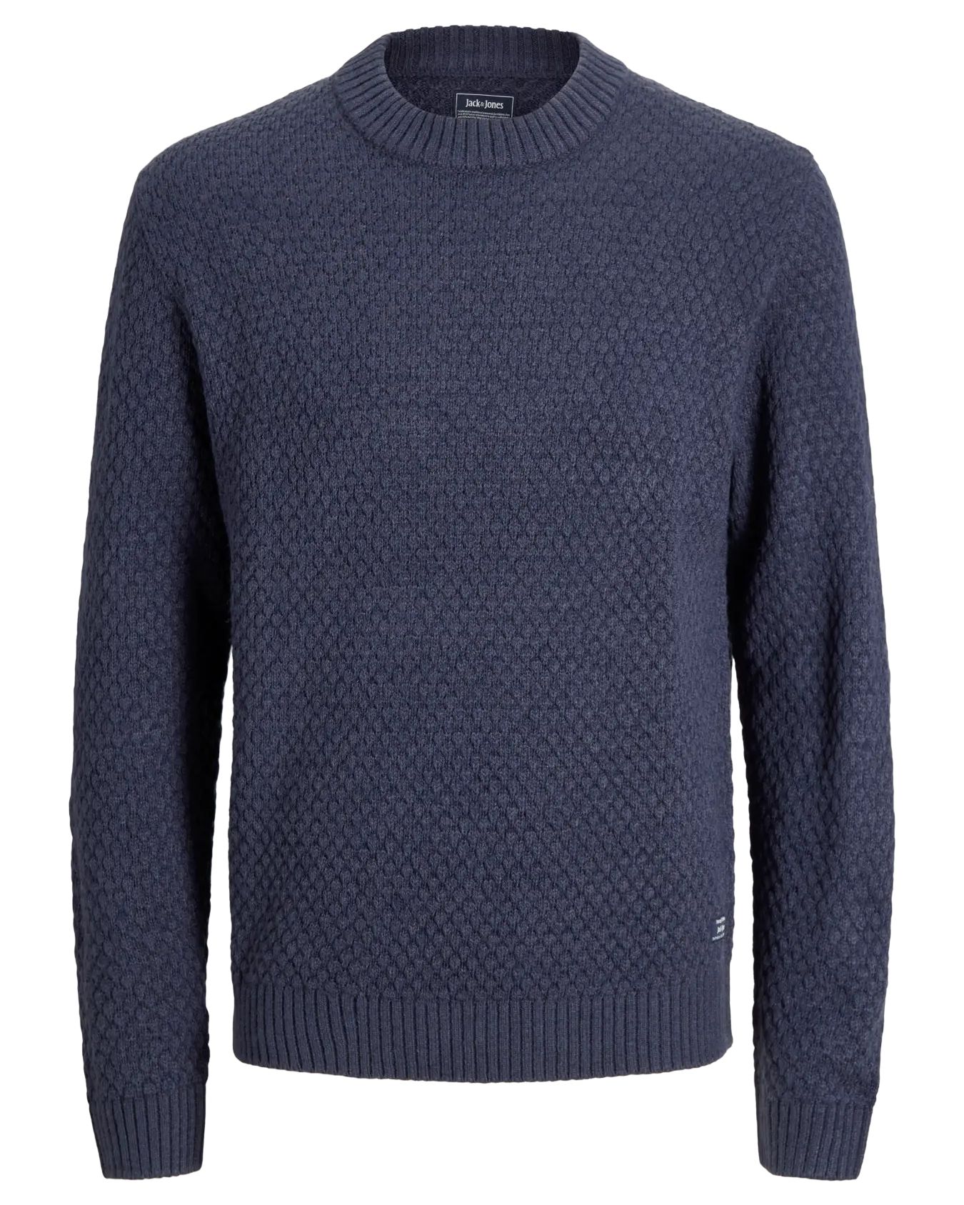 JJ BLAKE KNIT CREW NECK PULLOVER - NAVY
