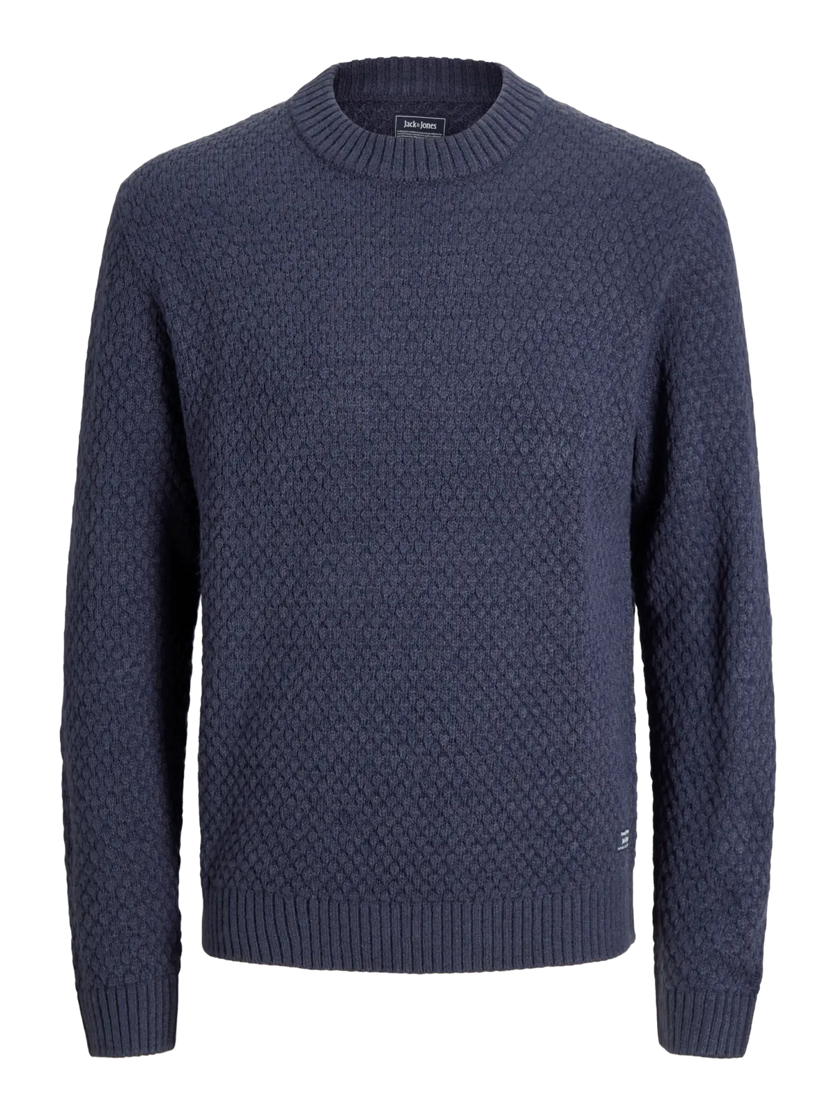 JJ BLAKE KNIT CREW NECK PULLOVER - NAVY