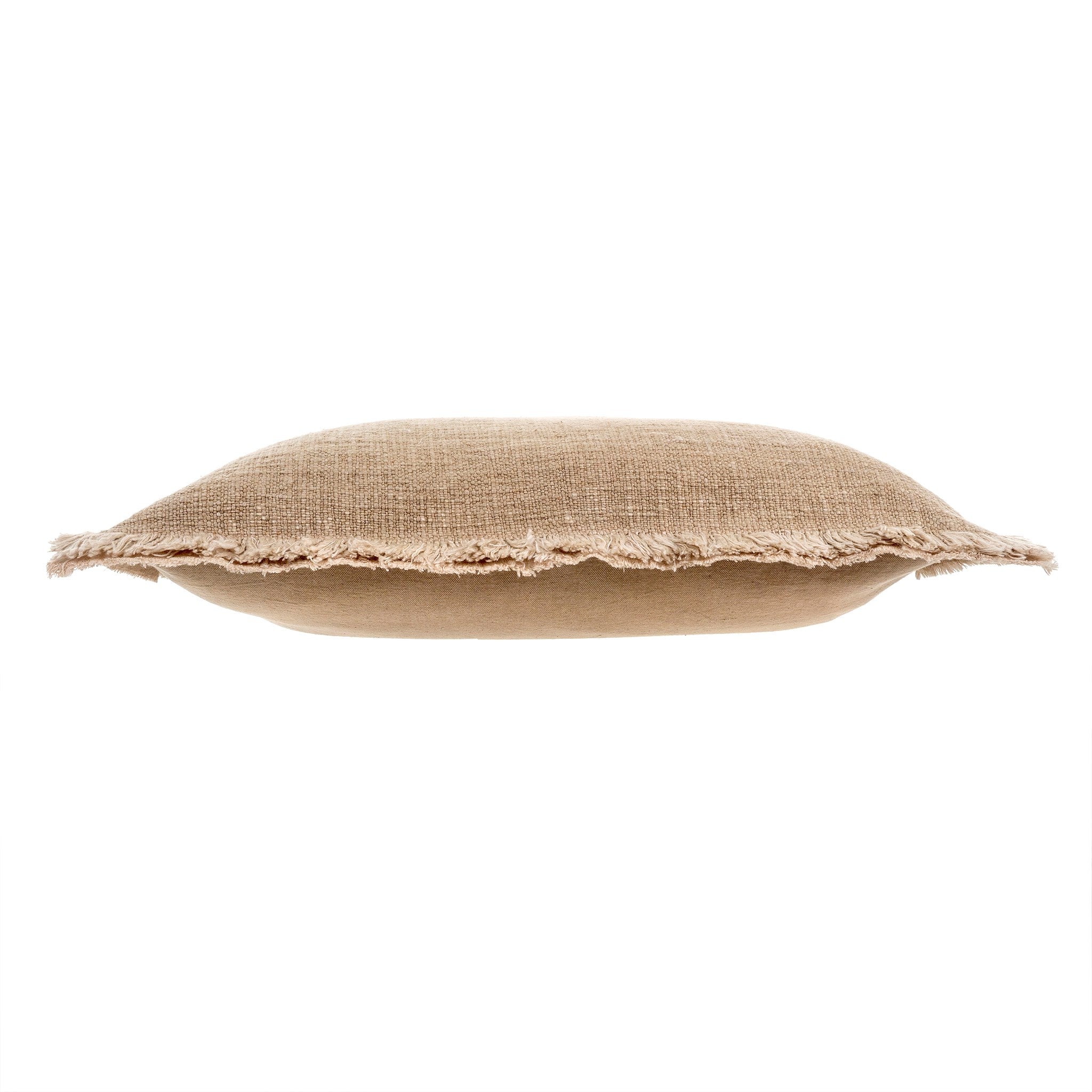 SELENA LINEN PILLOW - DUSTY BEIGE