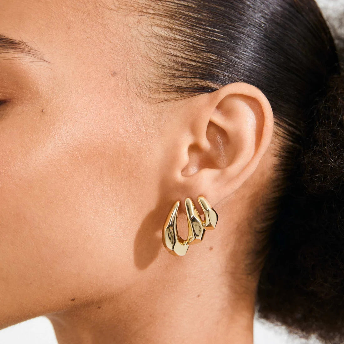 PILGRIM PRESENCE EARRINGS - GOLD