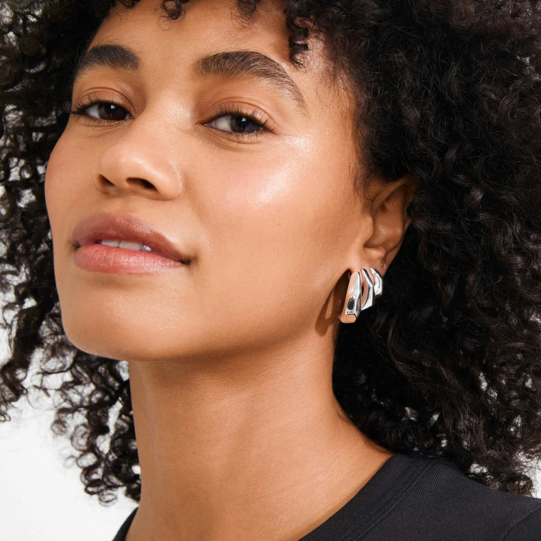 PILGRIM PRESENCE EARRINGS - SILVER