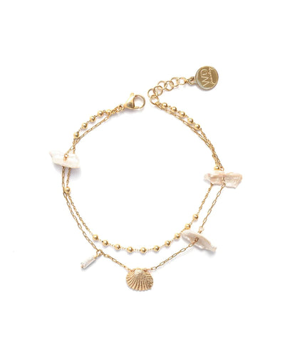 SHELLY ANKLET - GOLD