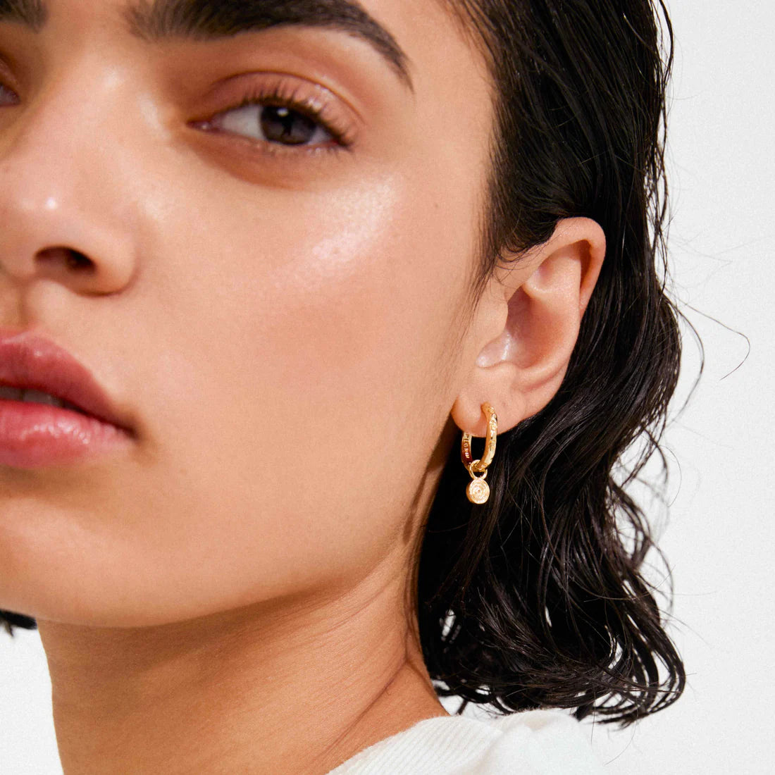 PILGRIM FIRE EARRINGS - GOLD