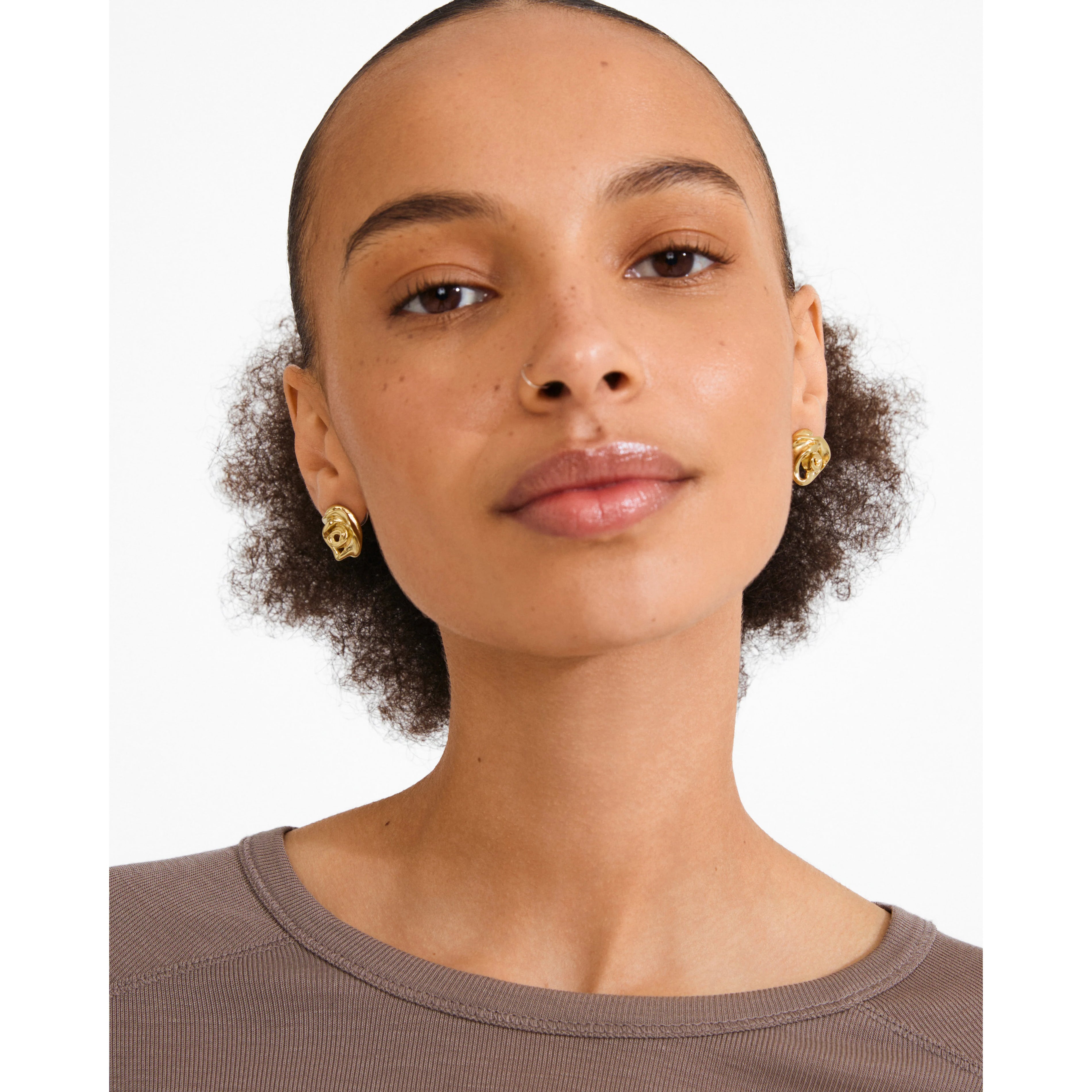 PILGRIM INNER EARRINGS - GOLD