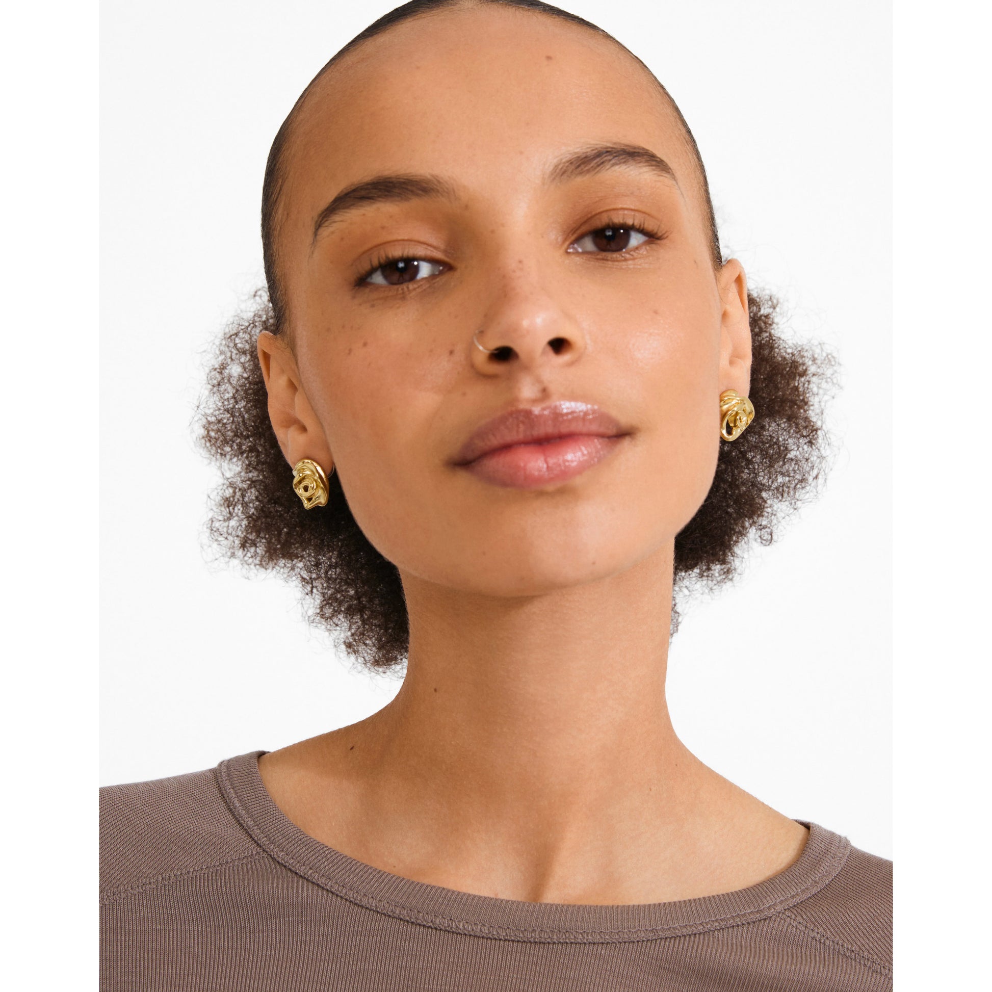 PILGRIM INNER EARRINGS - GOLD