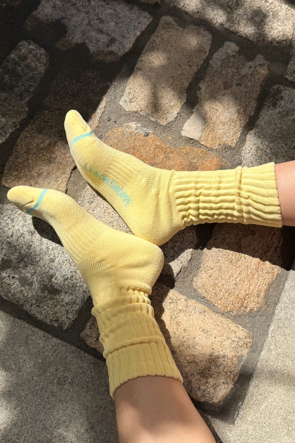 LE BON SHOPPE BALLET SOCKS - PALE YELLOW