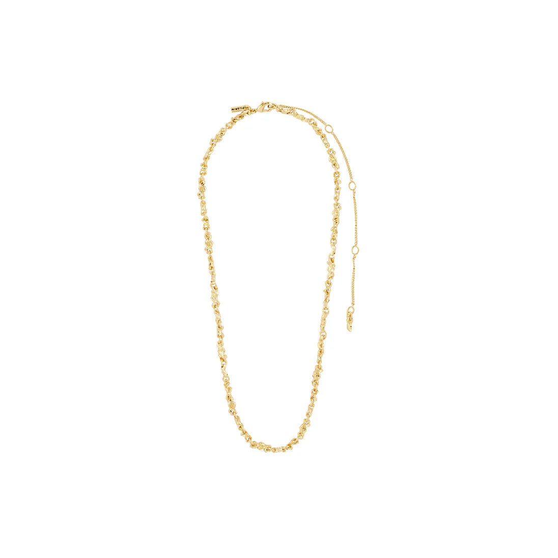 PILGRIM NOVA TEXTURED NECKLACE - GOLD