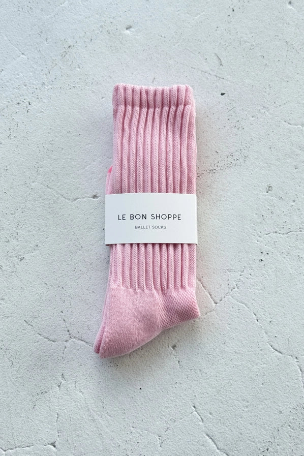 LE BON SHOPPE BALLET SOCKS - LIGHT PINK