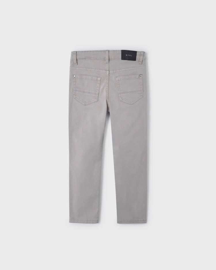 MAYORAL BASIC SLIM FIT PANT - GREY