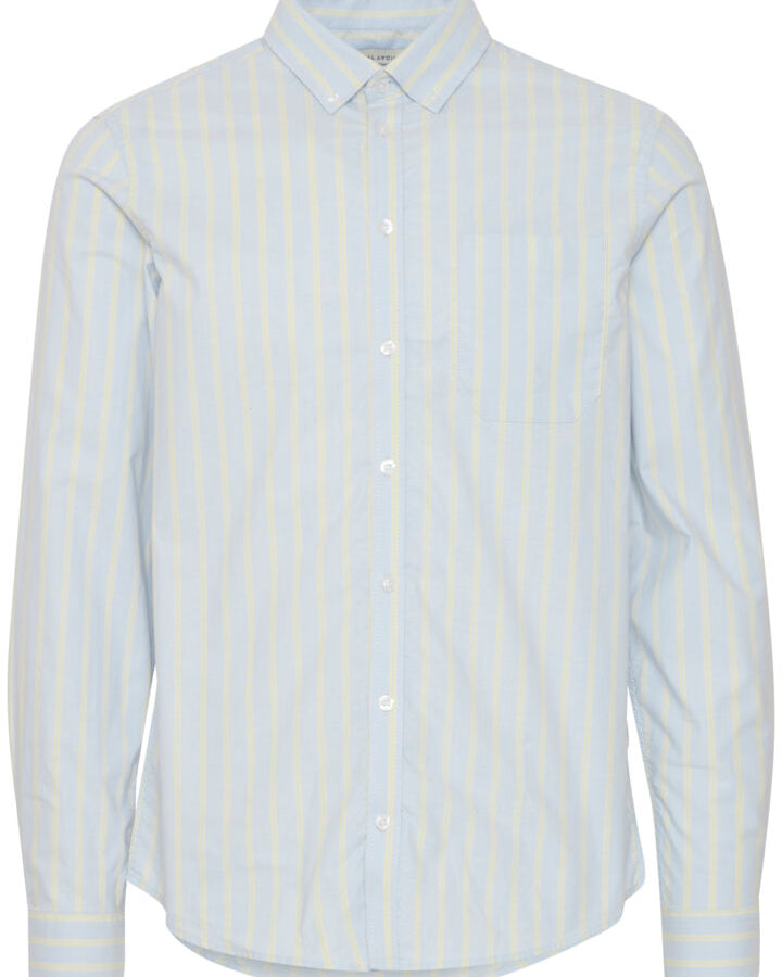 CASUAL FRIDAY ANTON DRESS SHIRT - CHAMBRAY BLUE