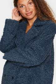 NELLIE TEDDY COAT - OMBRE BLUE