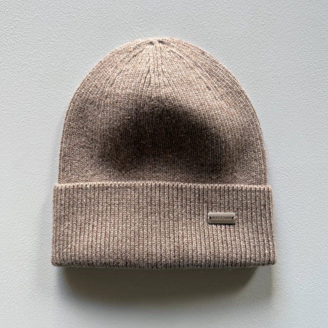 WEST VON CASHMERE BEANIE - DRIFTWOOD