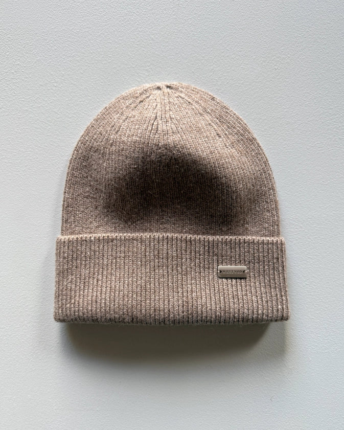 WEST VON CASHMERE BEANIE - DRIFTWOOD