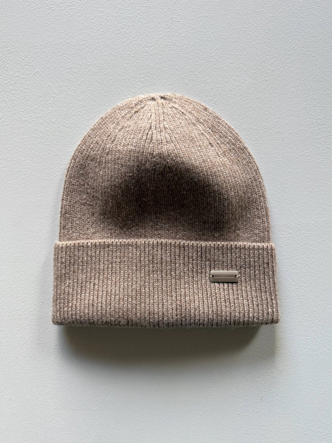 WEST VON CASHMERE BEANIE - DRIFTWOOD