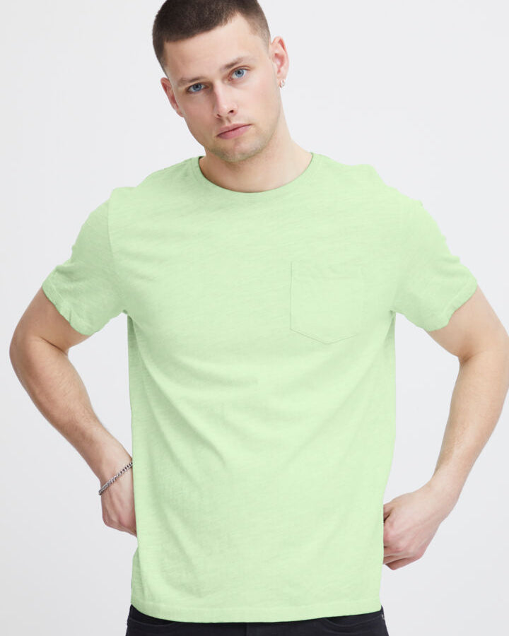 BLEND BASIC TEE - GREENAGE