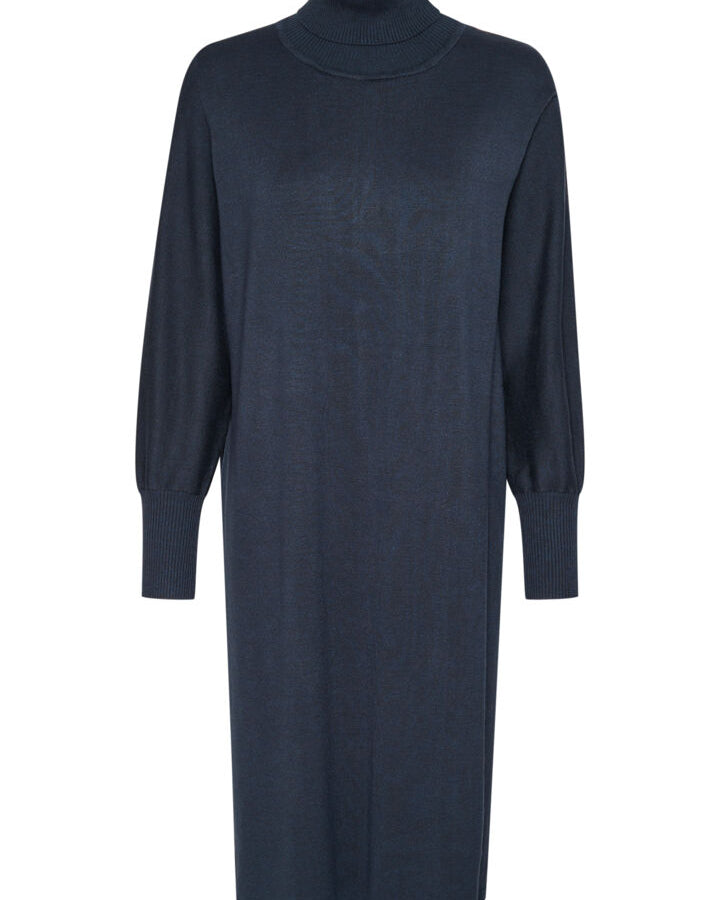 ANNEMARIE SWEATER DRESS - NAVY BLUE