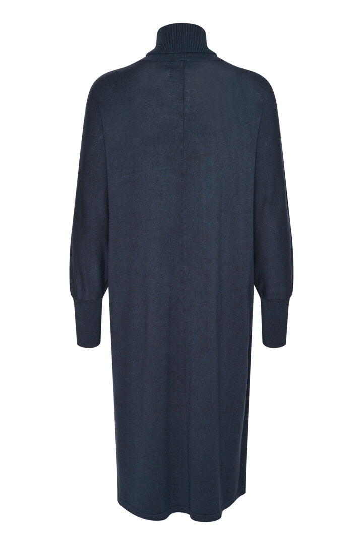 ANNEMARIE SWEATER DRESS - NAVY BLUE On Trend ANNEMARIE SWEATER DRESS - NAVY BLUE On Trend