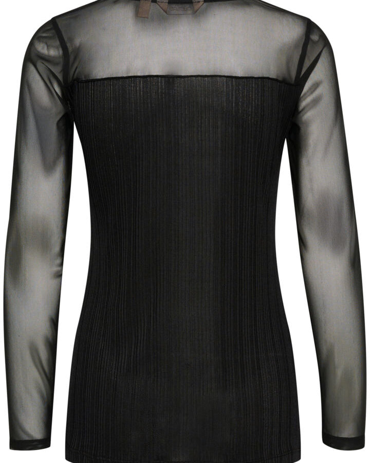 ASO MELIDA LONG SLEEVE - BLACK