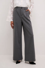 ANNLISE STUDDED PANTS - GREY