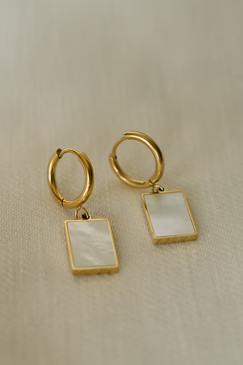 GOLDEN ACRE ATLEY EARRINGS - GOLD