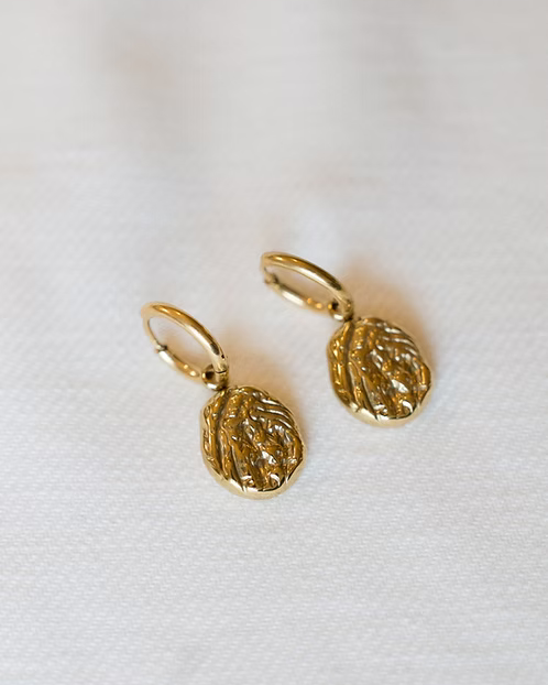 GOLDEN ACRE WRENLEY EARRINGS - GOLD
