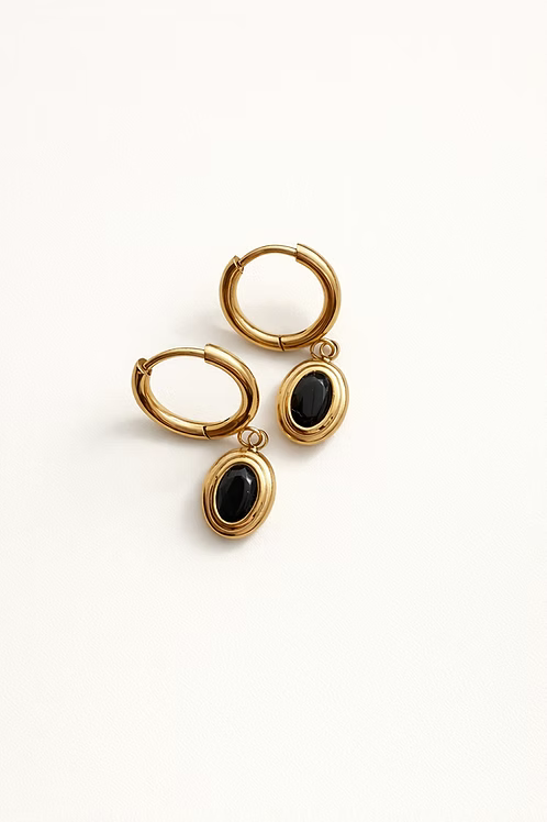 GOLDEN ACRE LAUREL EARRINGS - GOLD