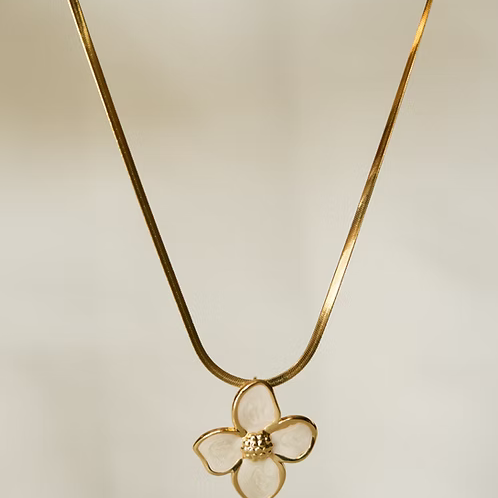 GOLDEN ACRE NYLA NECKLACE - GOLD