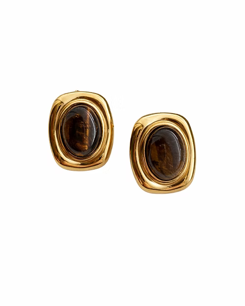 GOLDEN ACRE VALLEY EARRINGS - GOLD
