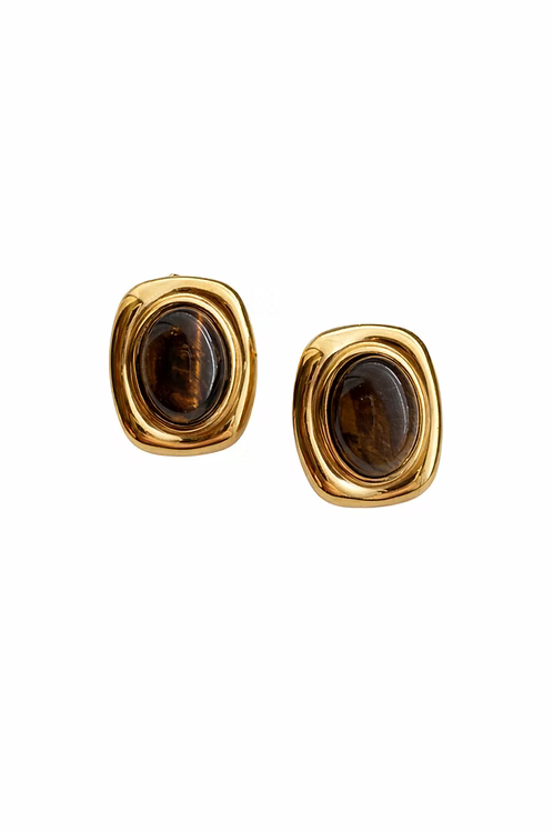GOLDEN ACRE VALLEY EARRINGS - GOLD