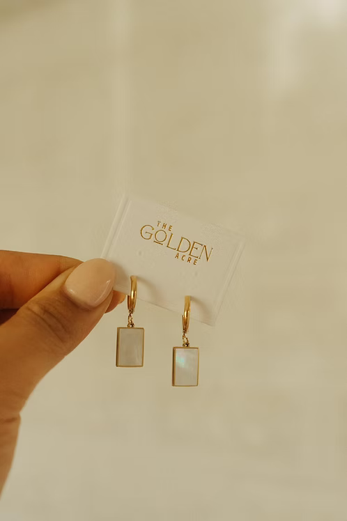 GOLDEN ACRE ATLEY EARRINGS - GOLD