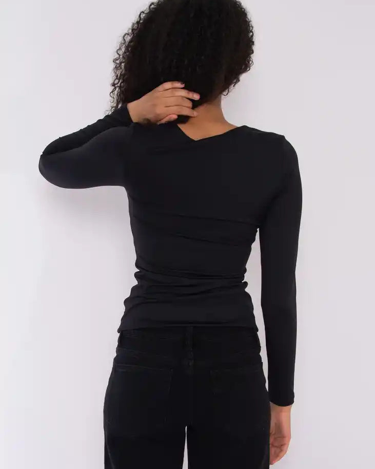 MARIANA SIGNATURE LONG SLEEVE - BLACK