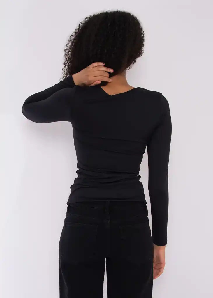 MARIANA SIGNATURE LONG SLEEVE - BLACK