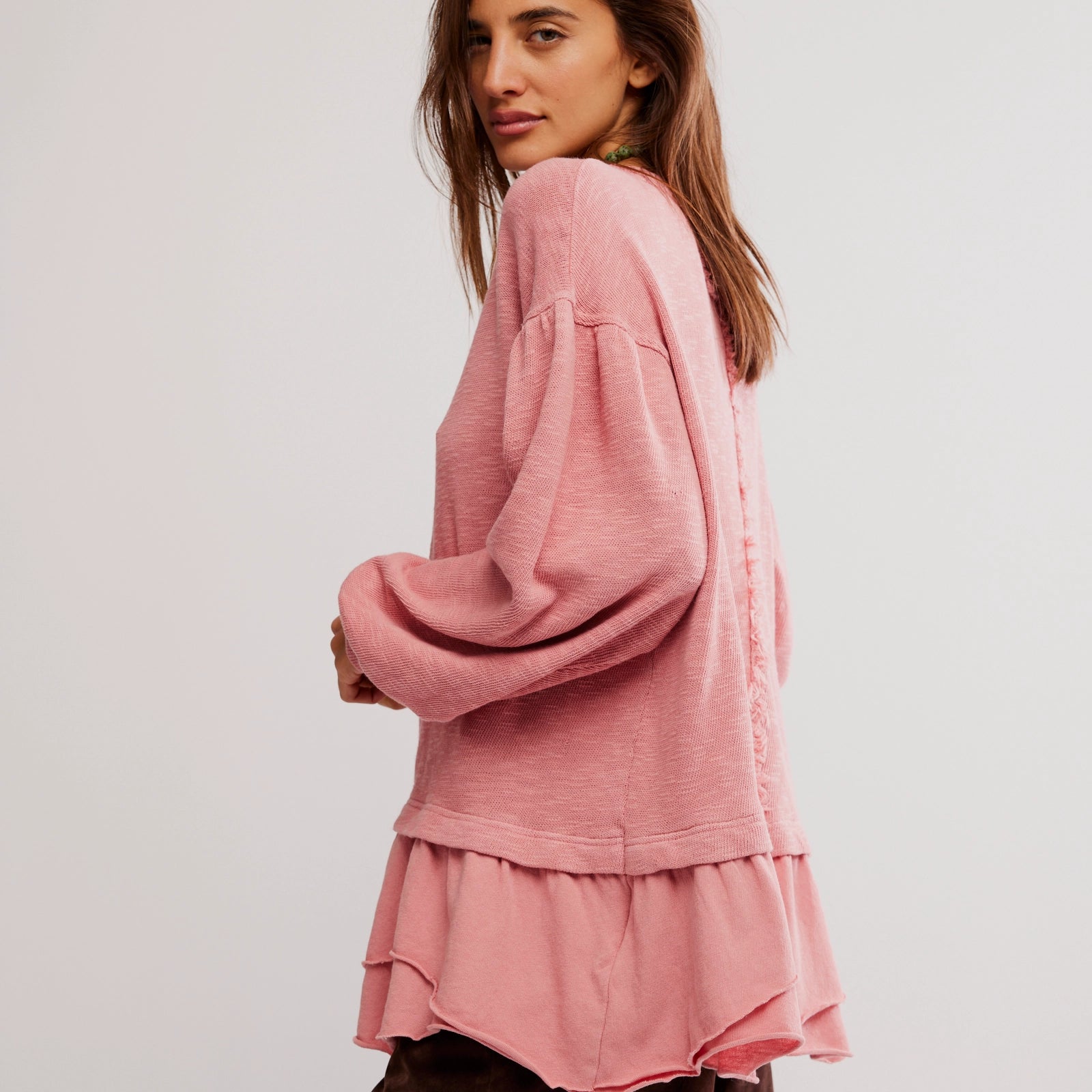 FREE PEOPLE MADDIE LONG SLEEVE - ROSIE