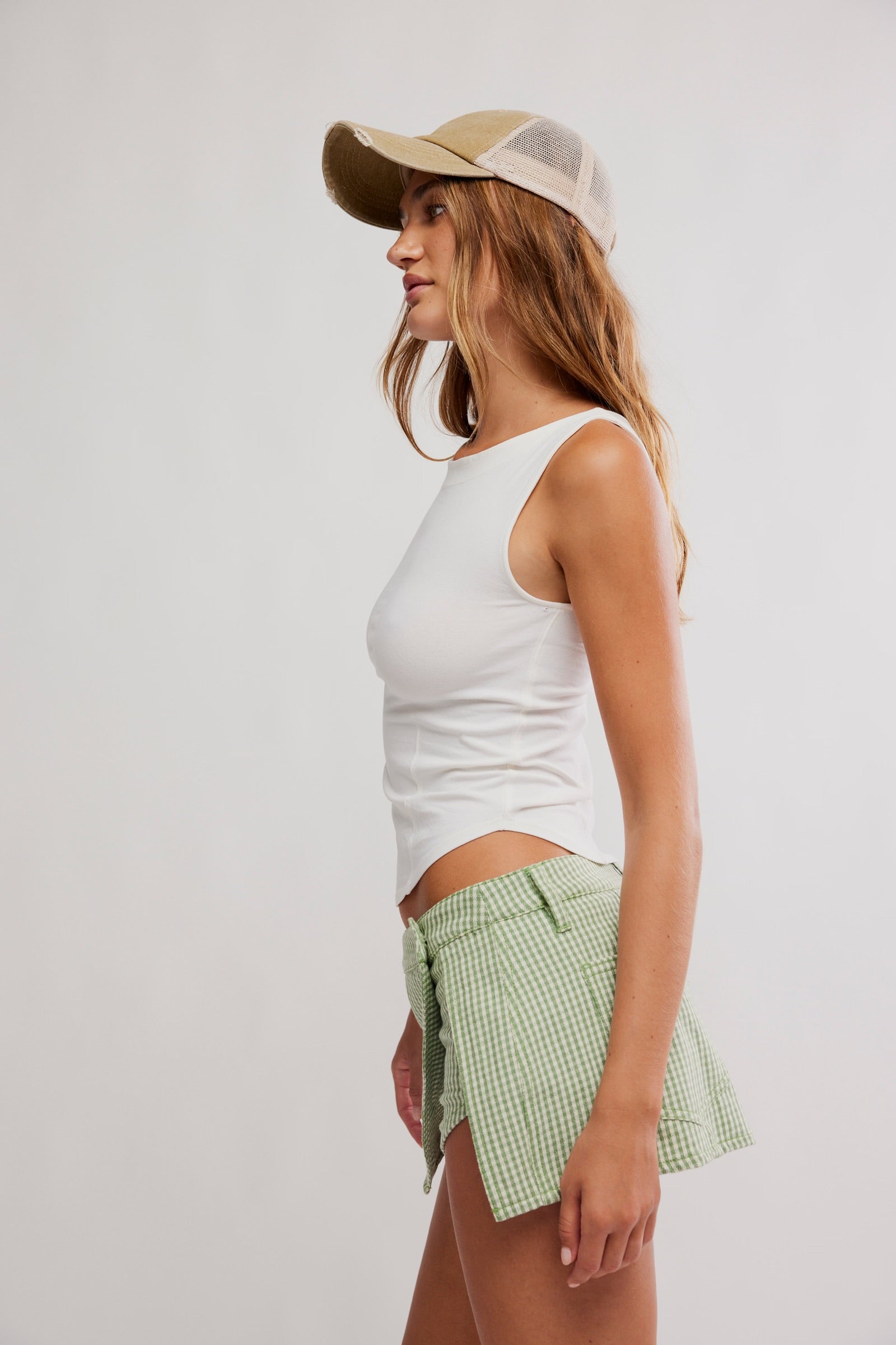 FREE PEOPLE ICONIC TANK - WHISPER WHITE