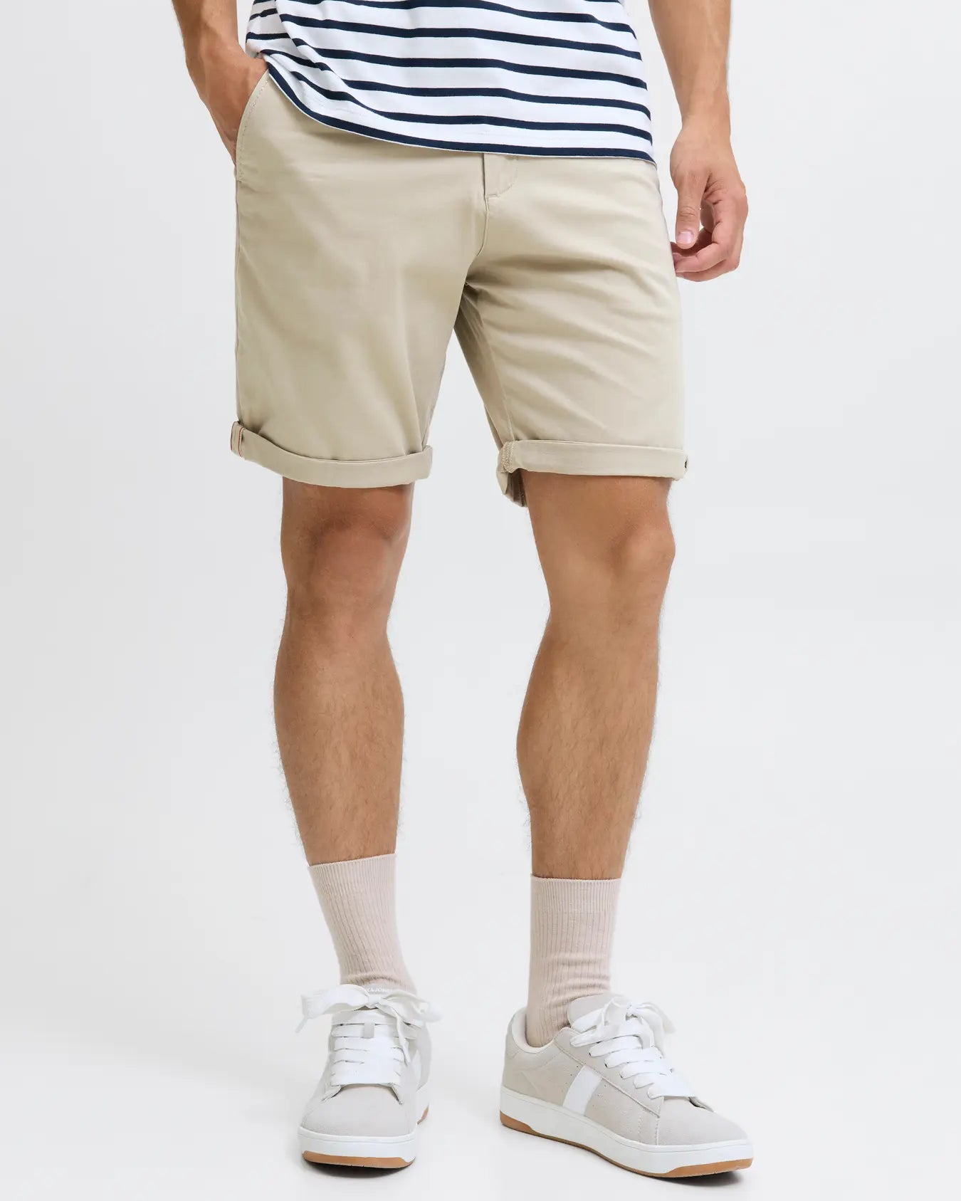 JJ BOWIE CHINO SHORTS - CROCKERY