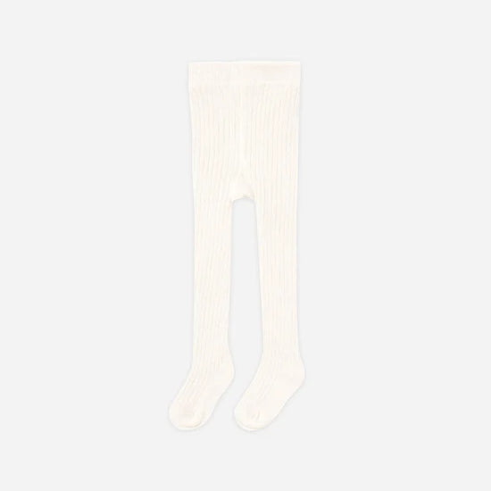 RYLEE + CRU RIBBED TIGHTS - NATURAL