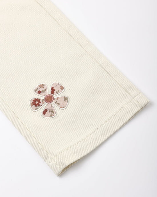 RYLEE + CRU STRAIGHT LEG PANT - DAISY PATCHES