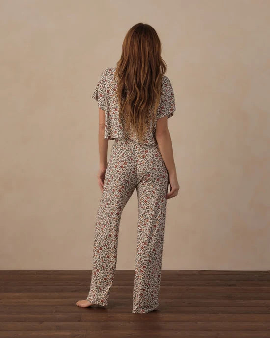 RYLEE + CRU RUTHIE 2PC PJ SET - HOLIDAY FLORAL