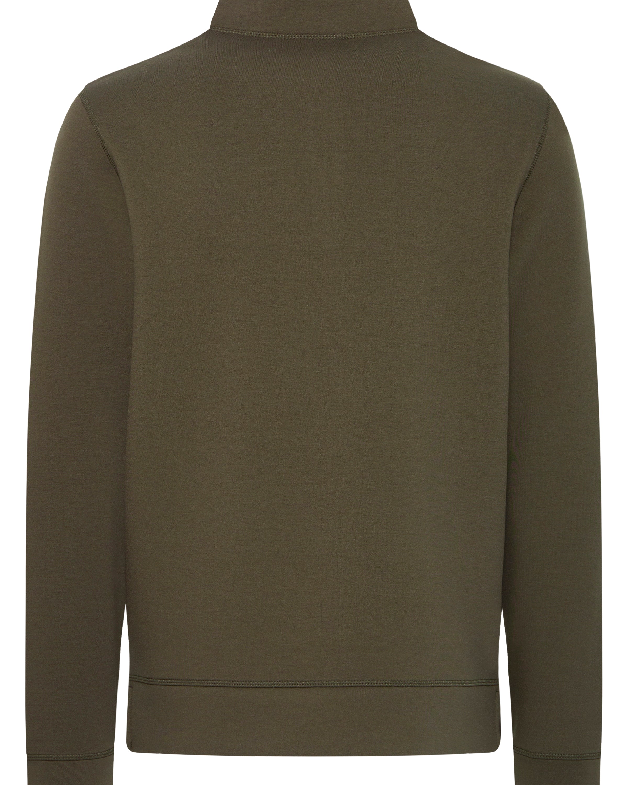 CASUAL FRIDAY SEBASTIAN 1/4 ZIP SOFT PULLOVER - BLACK OLIVE