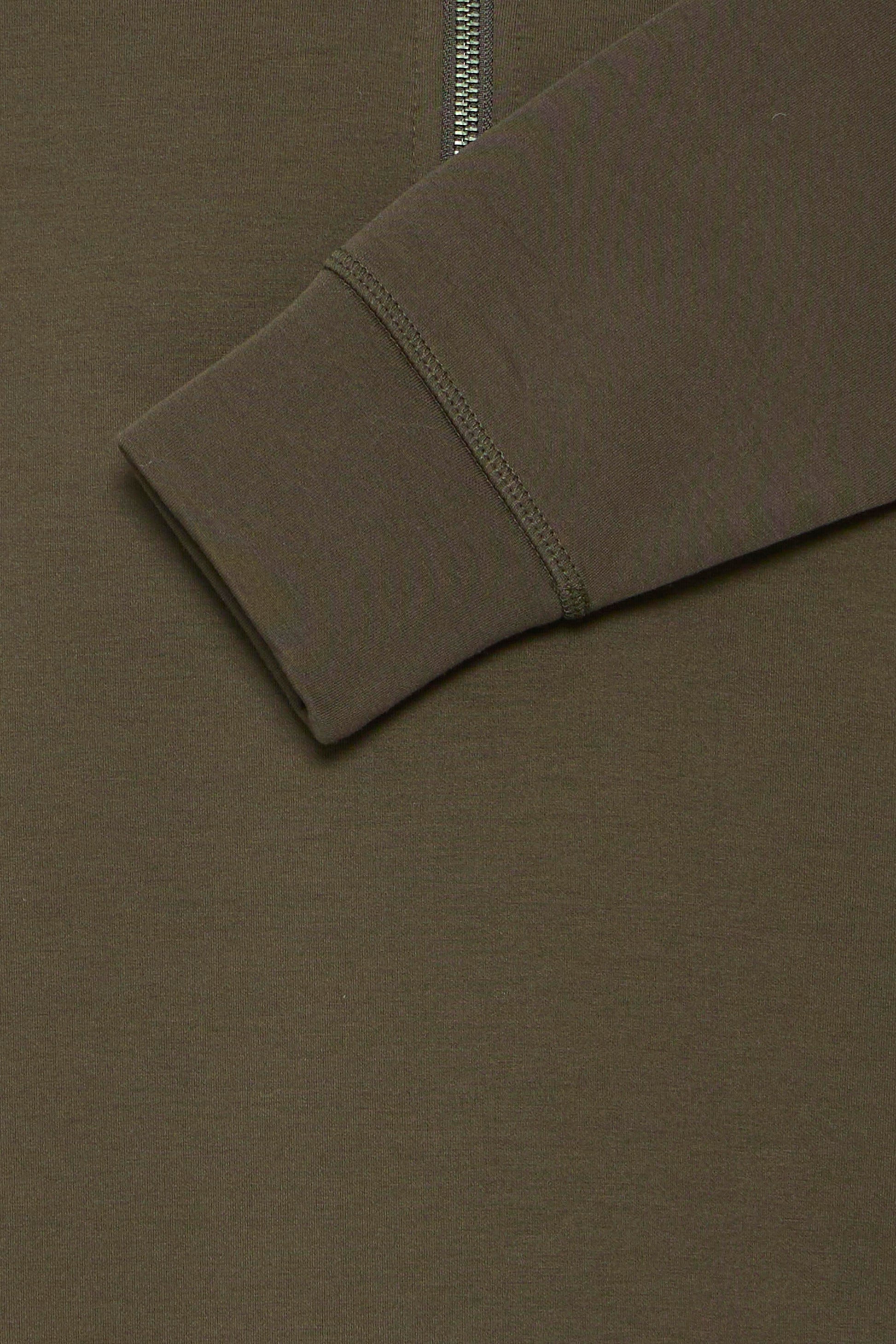 CASUAL FRIDAY SEBASTIAN 1/4 ZIP SOFT PULLOVER - BLACK OLIVE