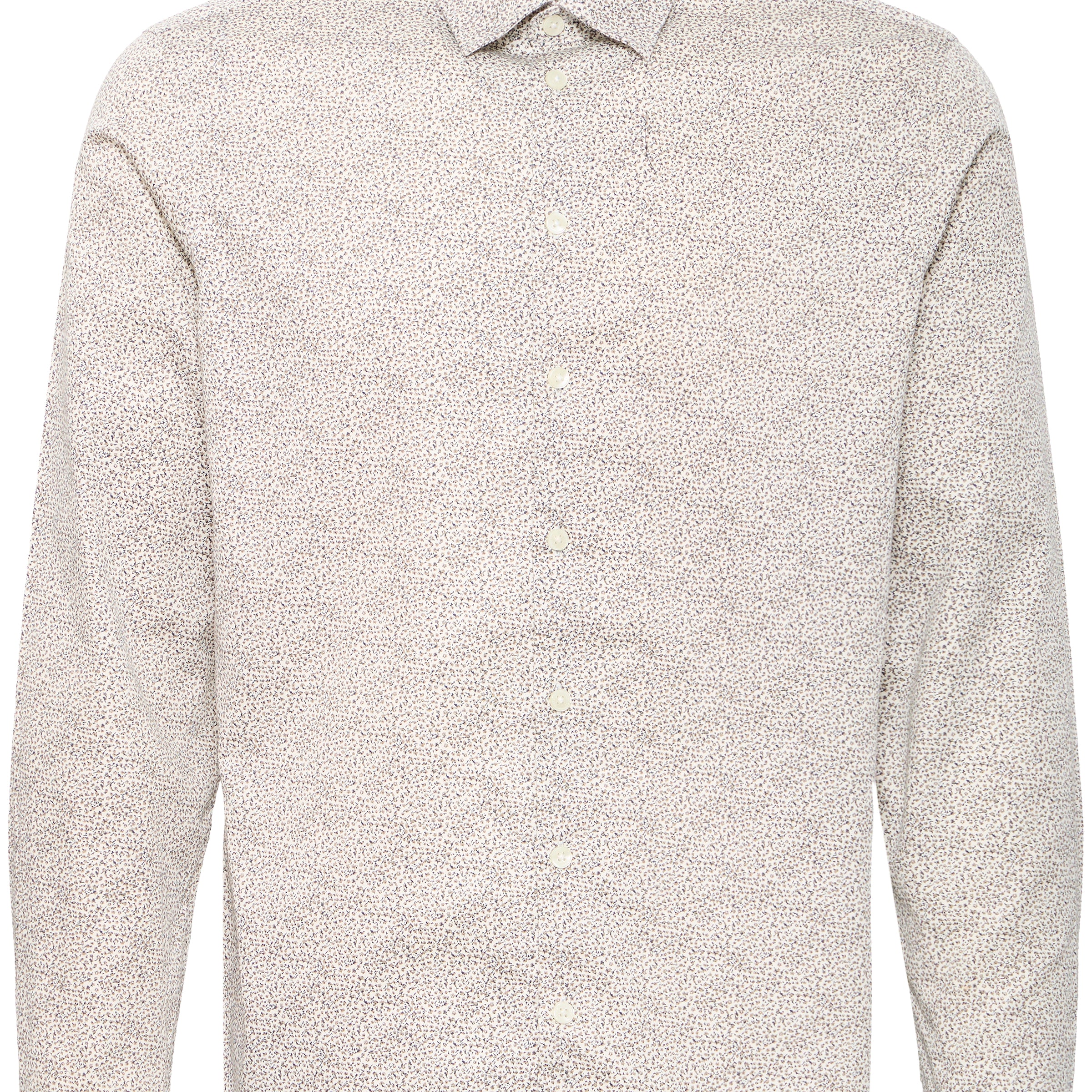 CASUAL FRIDAY NILO FLORAL DRESS SHIRT - ROASTED CASHEW