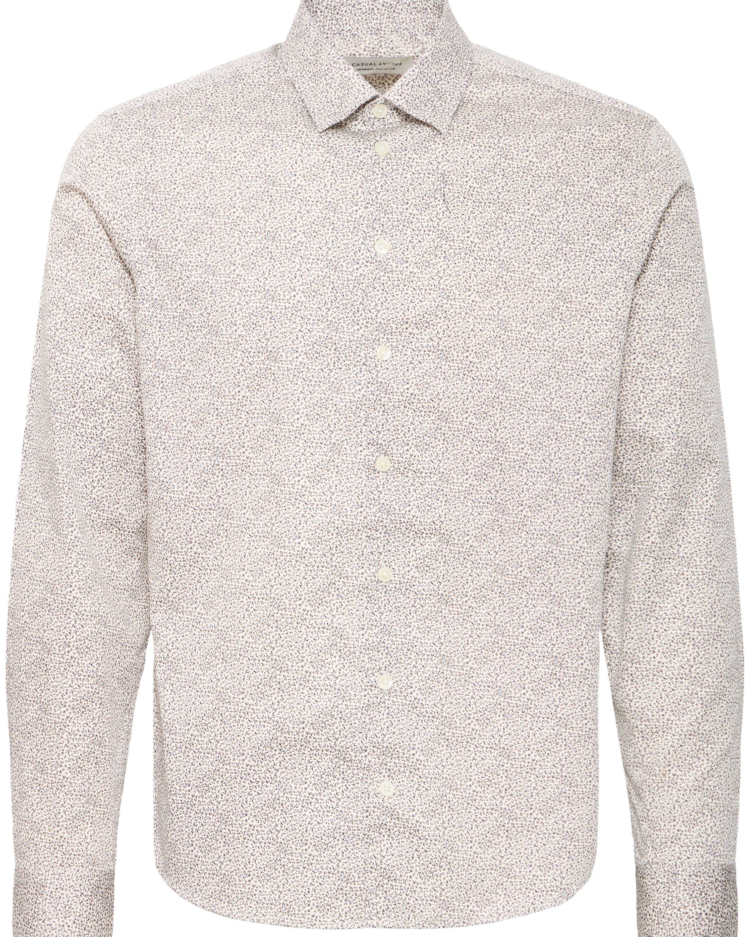 CASUAL FRIDAY NILO FLORAL DRESS SHIRT - ROASTED CASHEW